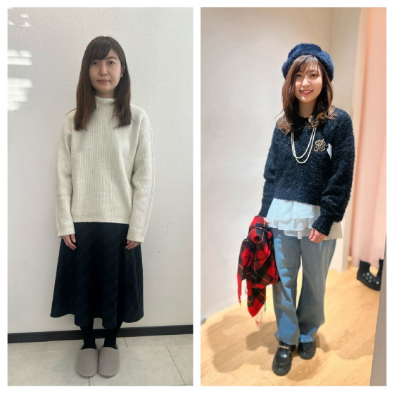 ファッションコンサルBeforeAfter