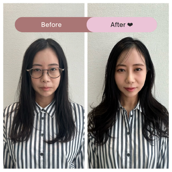 メイクレッスンBeforeAfter