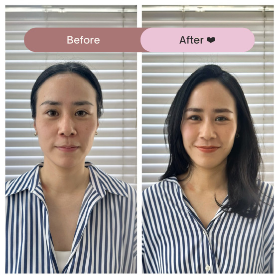 メイクレッスンBeforeAfter