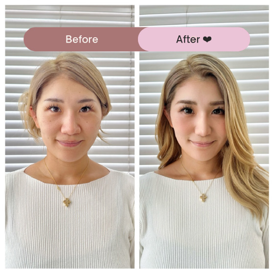 メイクレッスンBeforeAfter