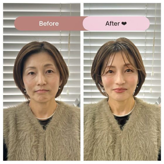 メイクレッスンBeforeAfter